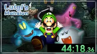 Can I Speedrun Every Gamecube Game Ever Made? : Luigis Mansion