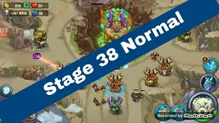 World 1 Stage 38 King of Defense | Level 38 King of Defense Normal The Final Battle | Everard Hero