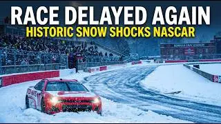 NASCAR Shocking Snow Delay Reschedules Cook Out Clash Again 🔴 LIVE BREAKING NEWS