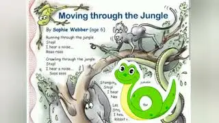 NURSERY RHYMES WALKING THROUGH THE JUNGLE#nurseryrhymes #jungle #tiger #elephant #money  #snake