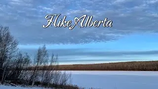 Jackfish Lake in the winter!