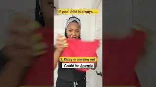 Anemia makes kids tired and dizzy, and they eat anything. #pica #anemia