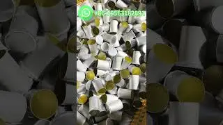 China factory | Aluminum plastic cap production | coping｜Threaded top| #bottlecap #machine #factory