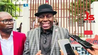 Mèt Mario Delcy yonn nan Avoka kap defann fanmi mèt Albert Joseph te pale ak laprès 
