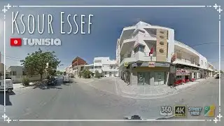 79.81km Ksour Essef Driving in #Tunisia with #streetview | 360VR