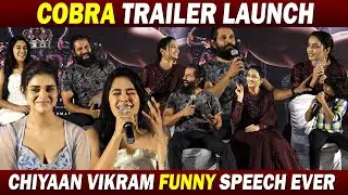 Chiyaan Vikram செம்ம Comedy Speech 🤣🤣| Cobra Trailer Launch Chennai | ProvokeTV