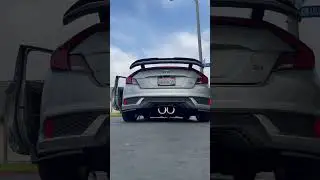 10th Gen Civic Si Skunk2 Catless Downpipe and exhaust Cold Start