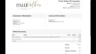 HTML5 Invoice Setup
