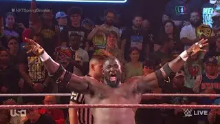 Oba Femi Debut on NXT: WWE NXT Spring Breakin' 2023