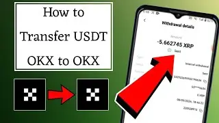 How To Transfer Crypto From  OKX To OKX 2024 #okx