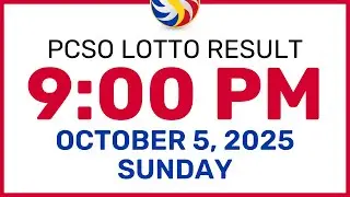 9pm Lotto Result Today October 5 2025 PCSO