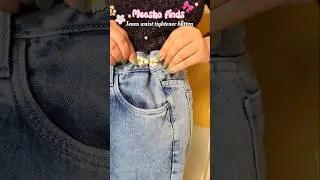 Jeans Waist Tightner Button🤌 #meesho #shorts