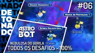 ASTRO BOT - EP:06 | TODOS OS DESAFIOS - 100% | NEBULOSA DO GORILA (PS5 SLIM / PT-BR)