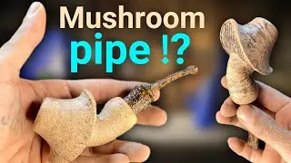 Handmade Briar Mushroom Pipe 🍄