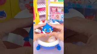 Pinkfong Baby Shark Bathtub Playset ASMR Unboxing Miniature | Satisfying Toy Play