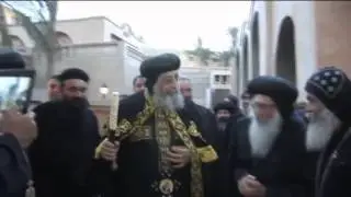الزيارة التاريخية لقداسة البابا تواضروس الثاني لدير القديس أنبا مقار بوادي النطرون - الجزء 1