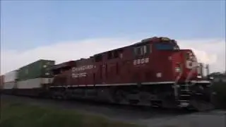 Canadian Pacific Rail 8906 - Intermodal Freight Train