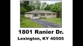 1801 Ranier Dr. Lexington KY 40509