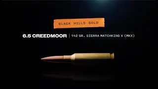 New for 2026- Black Hills Gold 6.5 Creedmoor 142 Gr. MatchKing X (MKX)