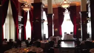 Los Angeles Athletic Club Wedding DJ with uplighting and GoBO