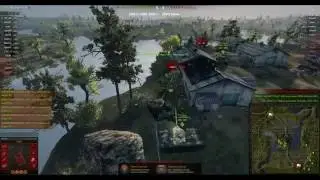 [DBRMN] vs [HIVE] Комарин (Глобальная карта) World of Tanks