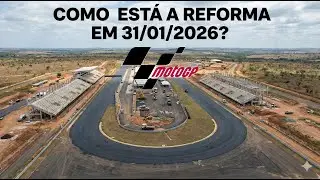 MotoGP em Goiânia: como estão as obras do autódromo em 31/01/2026?