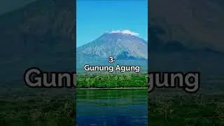 5 Gunung Berapi Paling Berbahaya Di Indonesia #shorts #indonesia #gunung