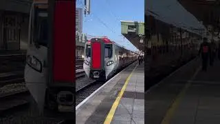 Class 197 TFW departs Cardiff central