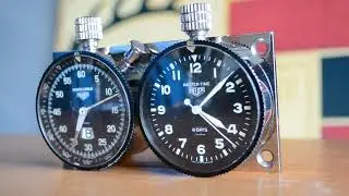 PCARMARKET Auction: 1960S HEUER MONTE CARLO AND MASTER TIME DASH TIMERS