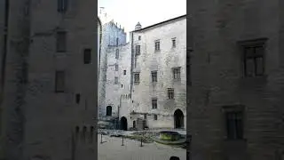 Avignon, France 11-30-16 Palais des Papes (Popes' Palace) southeastern France Jeff and Heather