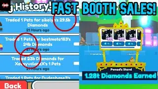 💎 How To Get FAST SALES On Your TRADING BOOTH In PET SIM X! (GOOD METHODS) | Roblox