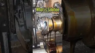 Solution for oil leaking from the shuttle of an industrial sewing machine? #sewing #stitch #shorts