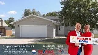 6 Linden Place in Niverville Manitoba with Team Olyniuk