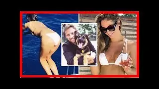 Jenson Button girlfriend: Brittny Ward flaunts pert derriere amid sweet Instagram tribute