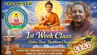 UGBOA- ONLINE BASIC BUDDHISM CLASS 