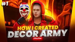 How I Created DecoR Gaming ❤ Story Time Video 🔥🥰  Garena Free Fire | DecoR Plays