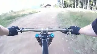 Le Pleney black run morzine 2022