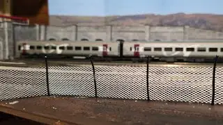 Oo gauge model railway budget friendly security fence  / mesh fences  modelling on the cheap 👌