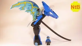 DRAGON MASTER JAY LEGO NINJAGO SEASON 9, 70646 speed build