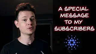 A Personal Message to My Subscribers