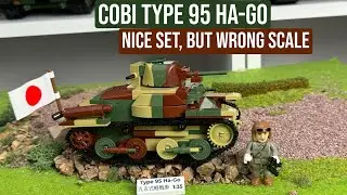 Cobi - Type 95 Ha-Go - is it the wrong scale?