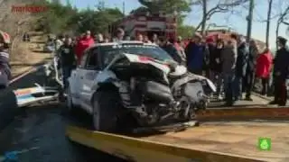 Fernando Alonso visita a Robert kubica tras el accidente de rally