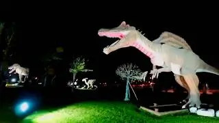 VLOG ПАРК ДИНОЗАВРОВ И СВЕТЯЩИЙСЯ ПАРК В ДУБАЕ Dubai Garden Glow Mila LifeVlog