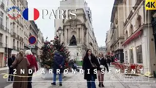PARIS City Centre Winter 2026 Walking Tour 4K 🇫🇷 Avenue de l&rsquo;Op&eacute;ra ➜ Rue de Rivoli