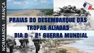 O DIA D - DESEMBARQUE DAS TROPAS ALIADAS NAS PRAIAS DA NORMANDIA/ FRAN&Ccedil;A