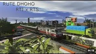 SHARE RUTE!! || DHOHO BY RTI &times; RTS || Trainz Simulator Android