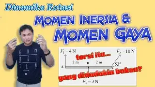 Dinamika Rotasi (1) Momen Inersia dan Momen Gaya Fisika Kelas 11