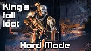 Destiny The Taken King Hard Mode RAID LOOT | King's Fall