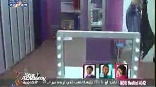 ستار اكاديمي7- رحمة بترتب شنطها ومحمد في غرفة البنات