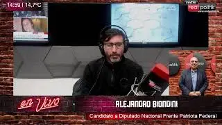 Alejandro Biondini: &ldquo;Hoy tenemos una naci&oacute;n inmensamente rica con un pueblo inmensamente pobre&rdquo;